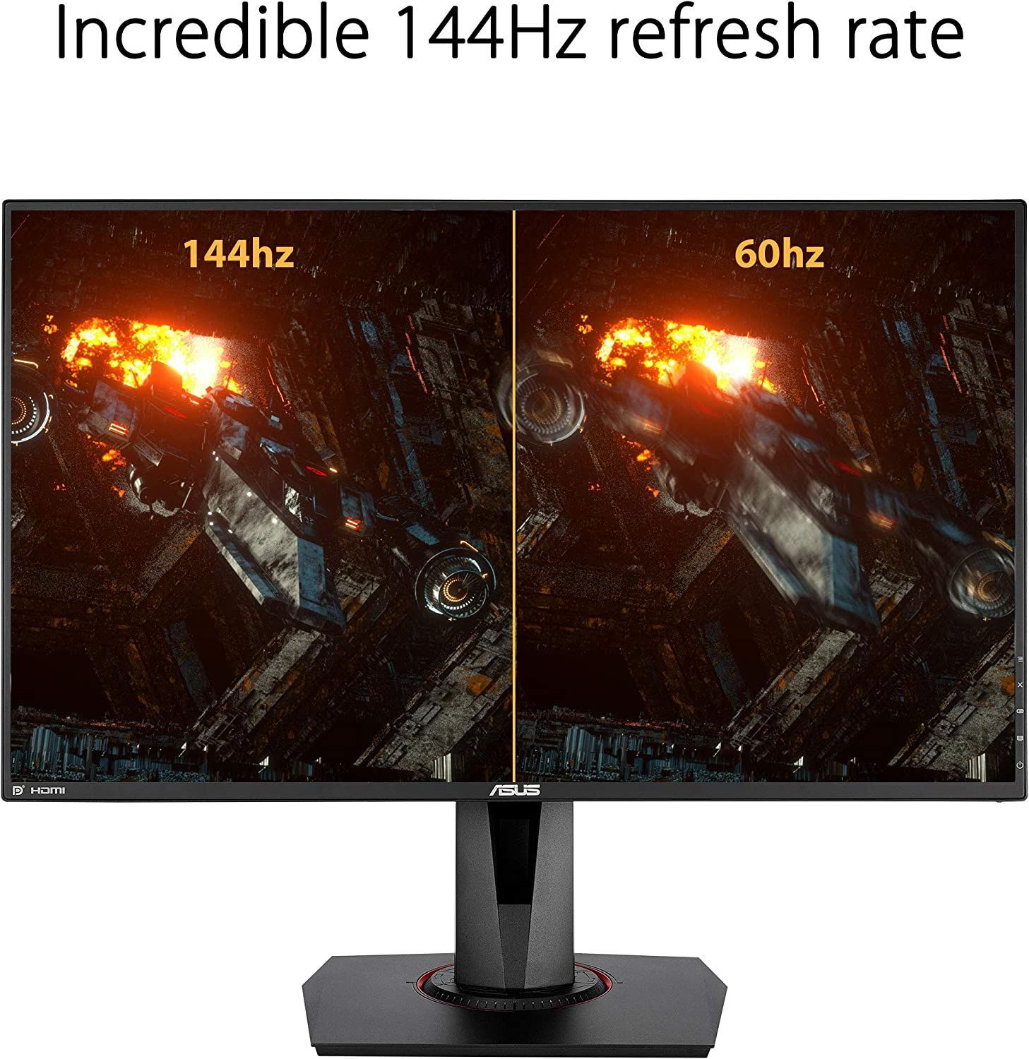 ASUS ゲーミングモニター VG279Q 27インチ/フルHD/144Hz/1ms/IPS 
