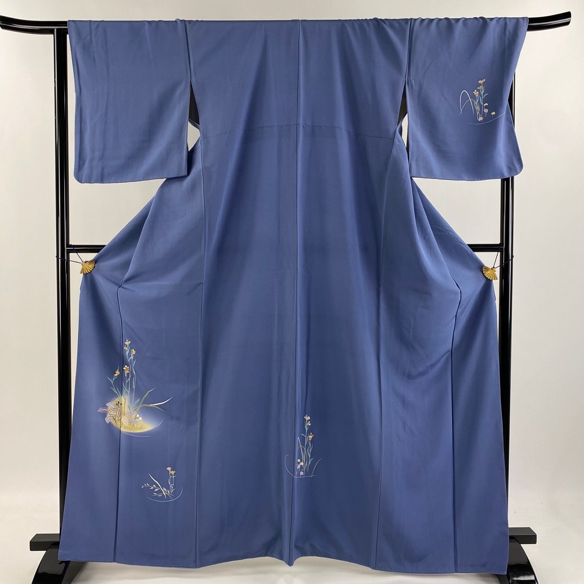 ルネ / フリル襟 リブニット 長袖 ピンク 34 パールボタン 通勤