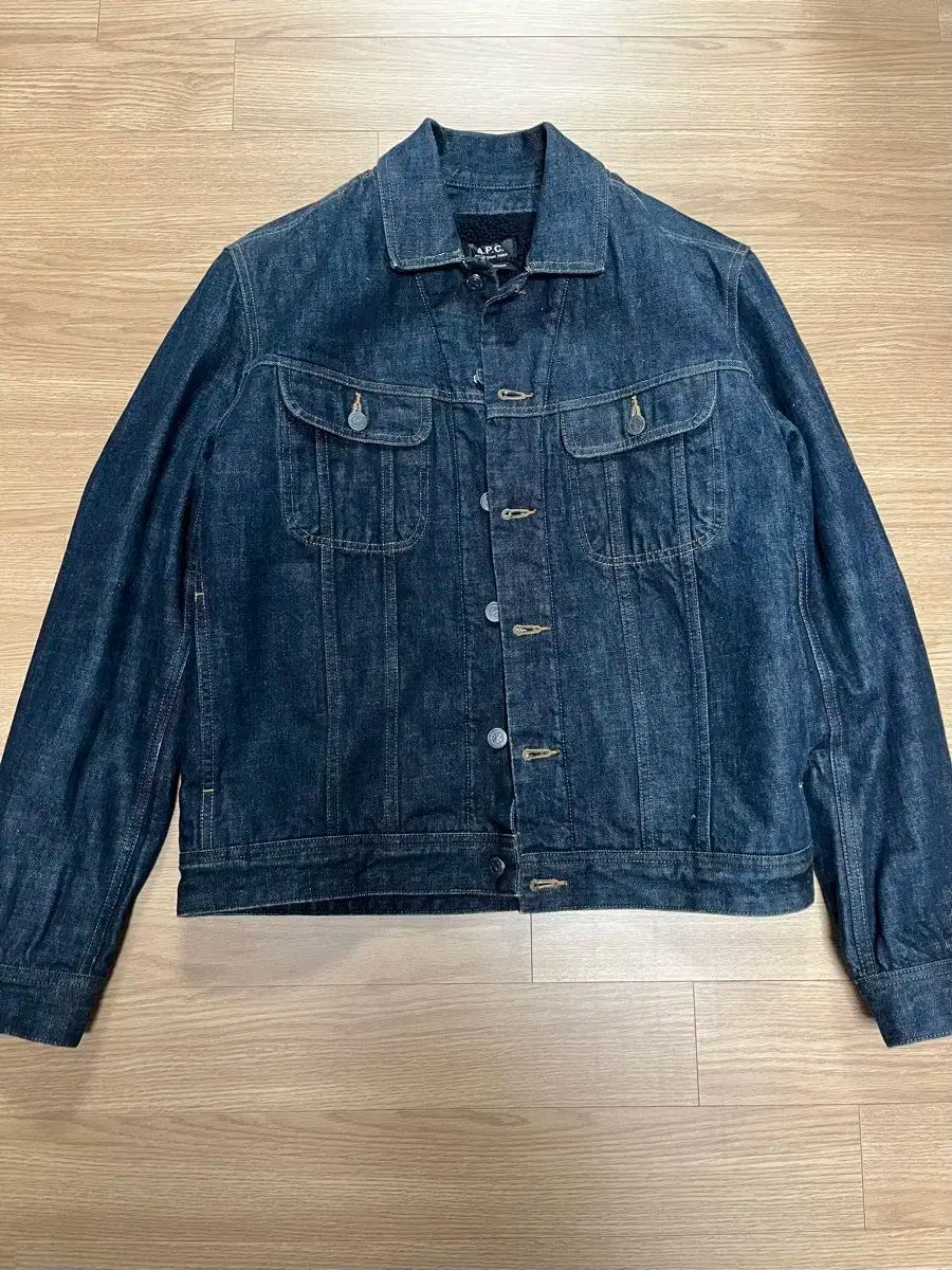 A.P.C.(アー・ペー・セー) インディゴブルー デニム ジャケット M