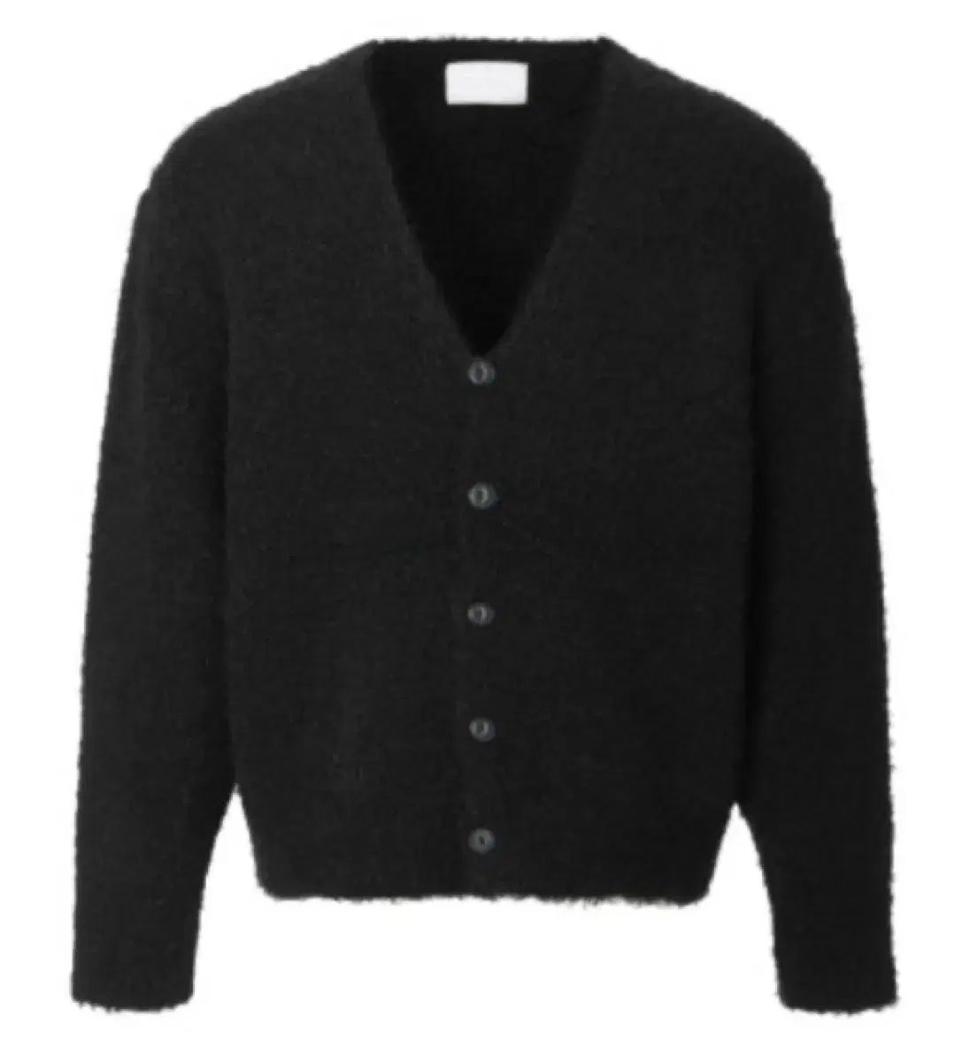 threetimes スリータイムズ プードル カーディガン 黒