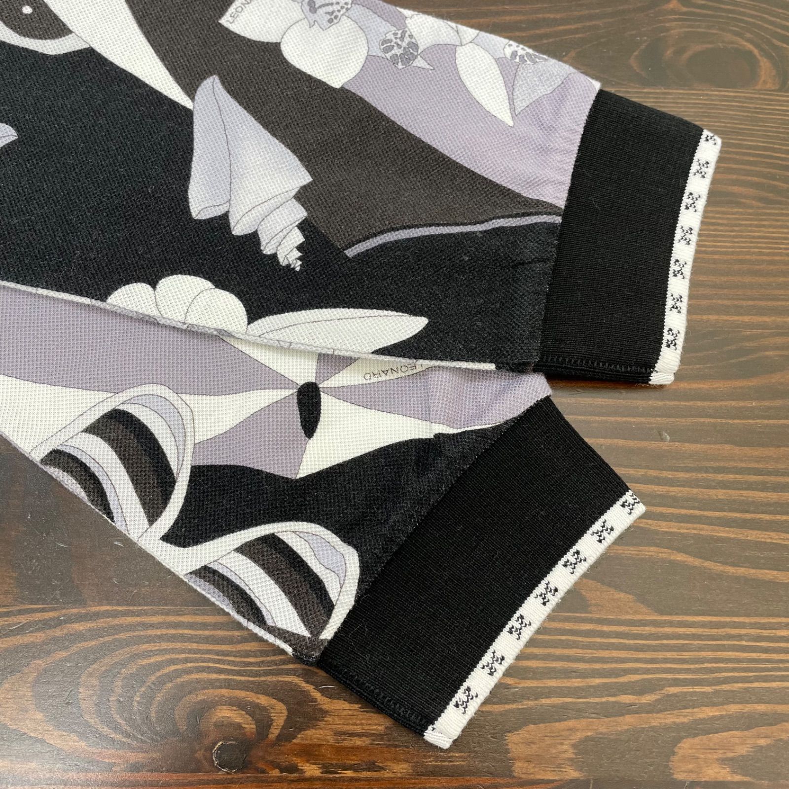 美品✨ LEONARD SPORT レオナールスポーツ ポロシャツ 長袖 42 e.s