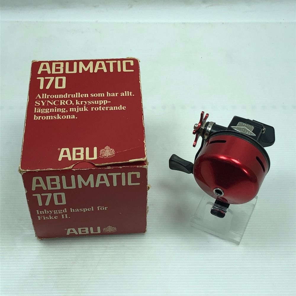 ΣΣABU スピンキャストリール ABUMATIC アブマチック170 ABU