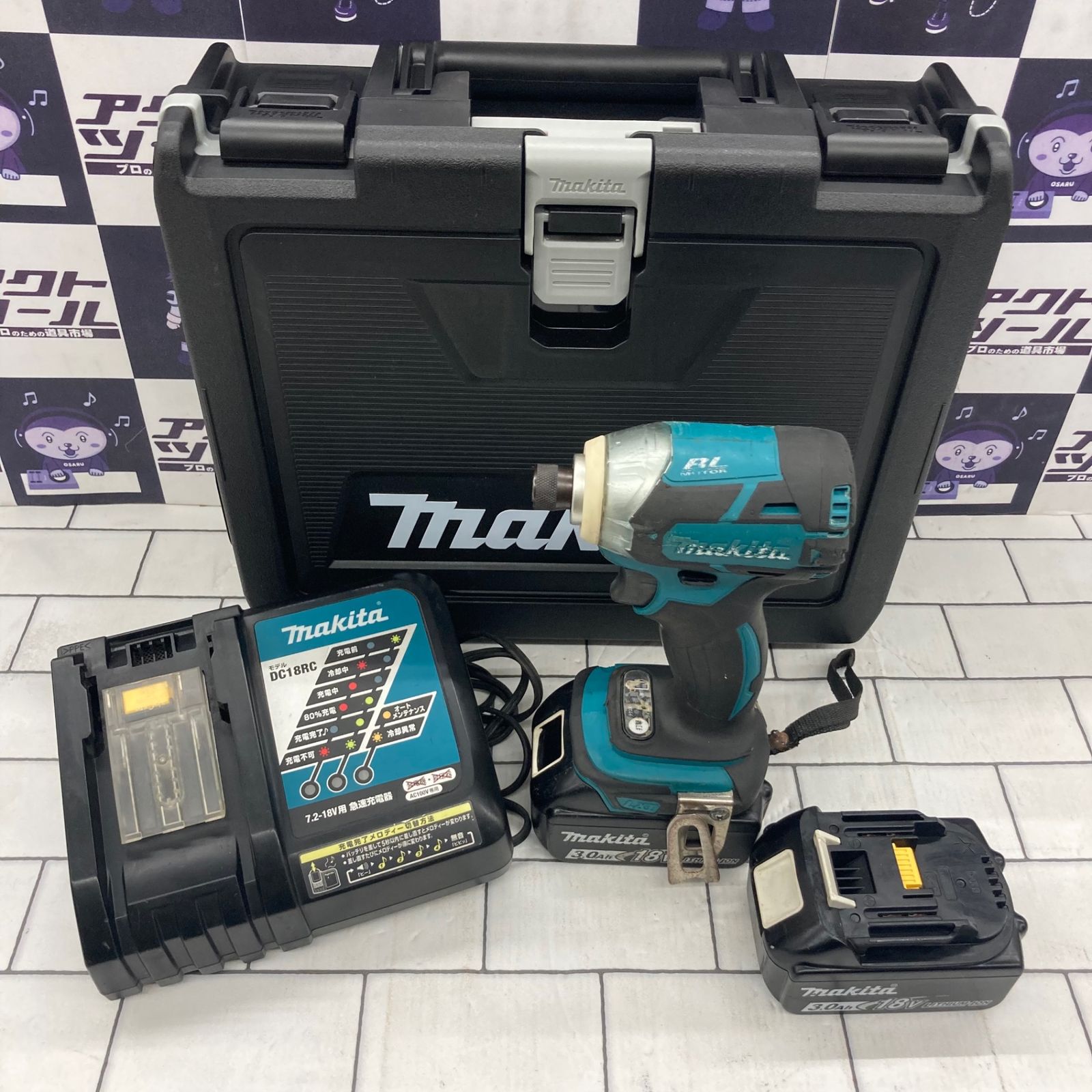 マキタ(makita) コードレスインパクトドライバー TD148DRFX【所沢店】