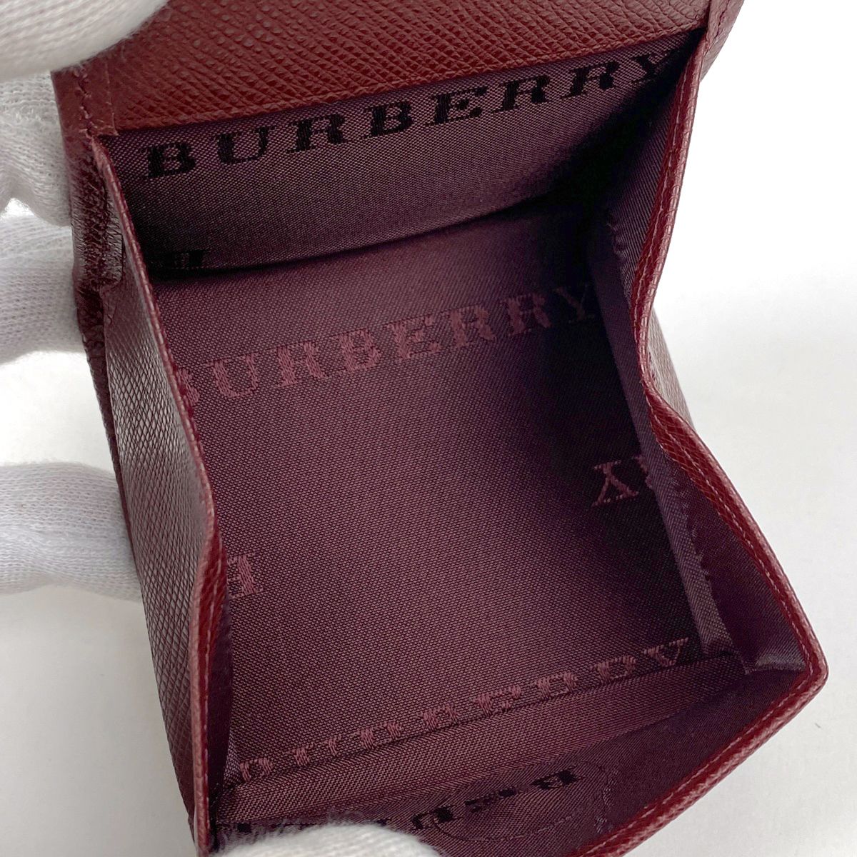 バーバリー BURBERRY ロゴ コインケース チェック柄 小銭入れ コイン