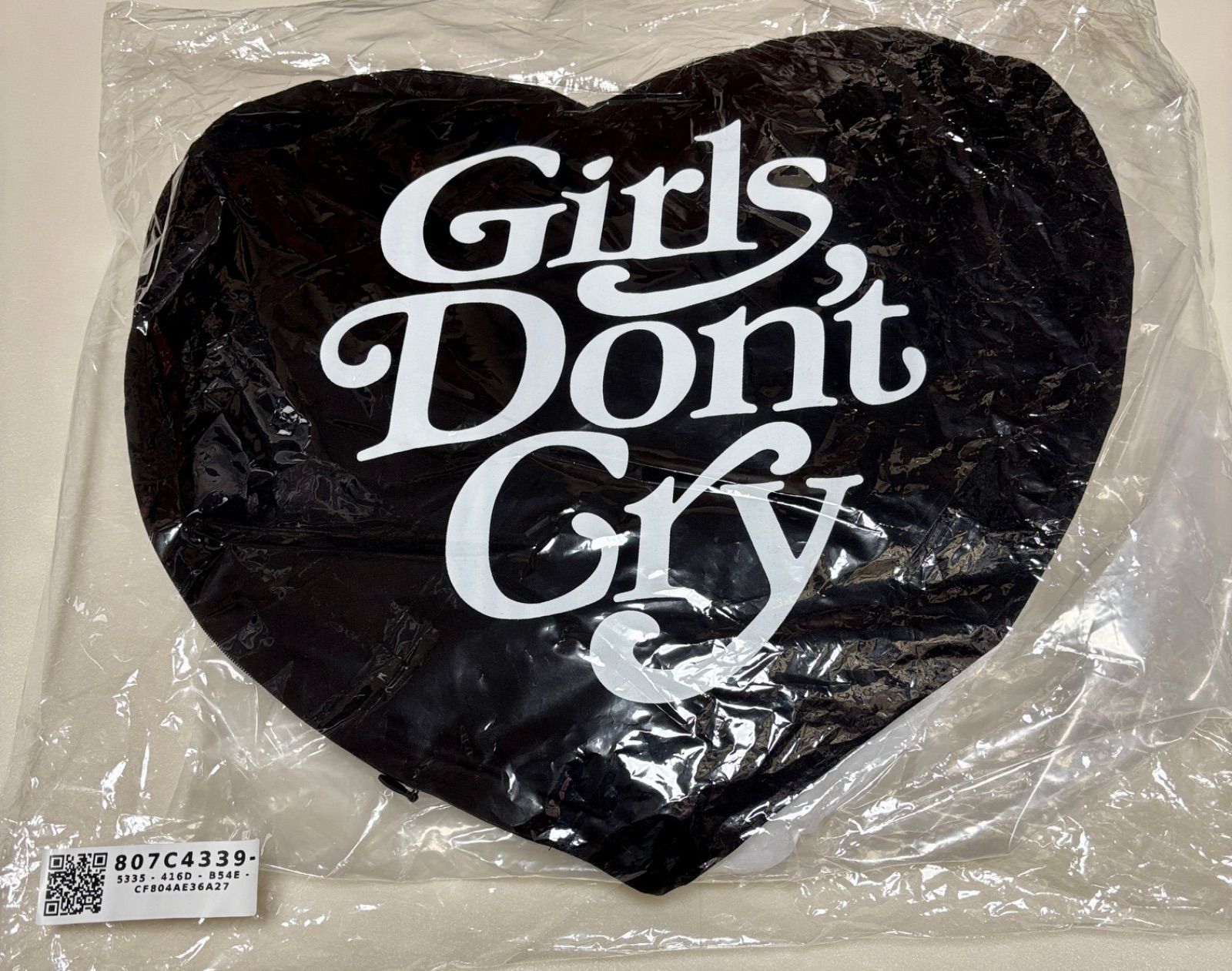 Girls Don't Cry GDC Angel Logo Pillow