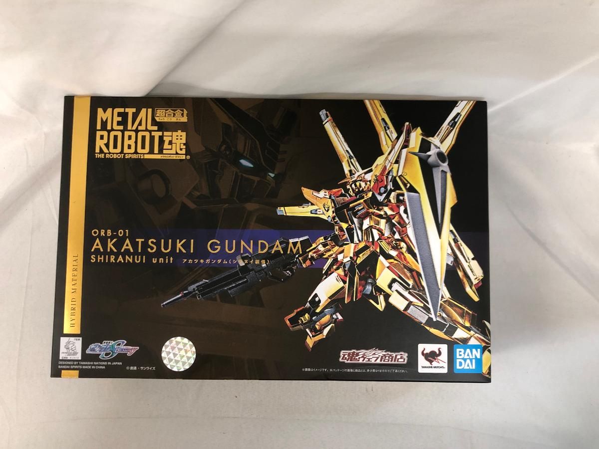 【未開封】L ROBOT魂 ＜SIDE MS＞ アカツキガンダム（シラヌイ装備） 機動戦士ガンダム SEED DESTINY Amazon | METAL ROBOT魂 ＜SIDE MS＞ アカツキ（シラヌイ装備