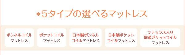 照明付き連結ベッド ベッドフレームのみ
