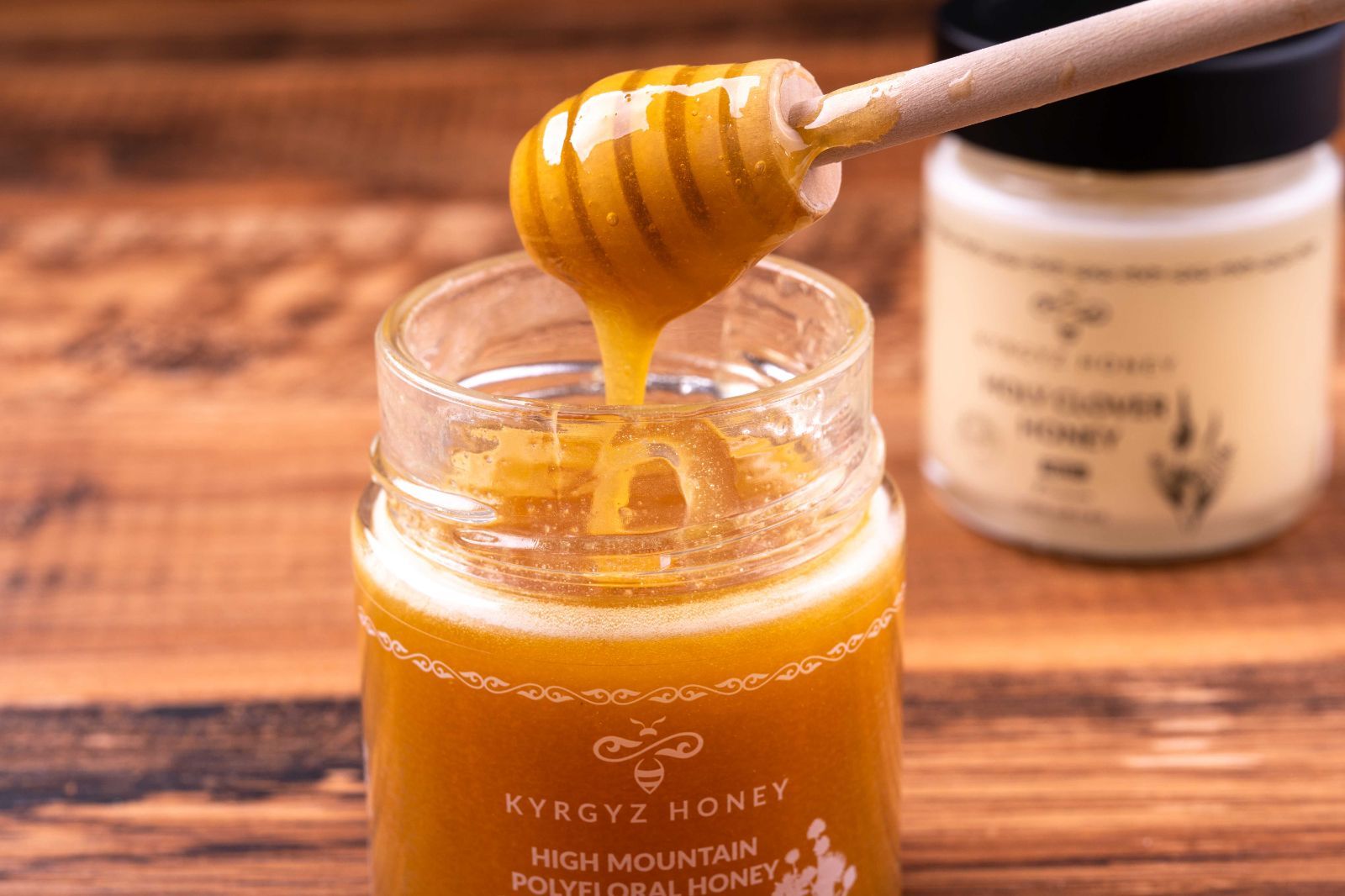 2本セット ＜キルギスの白いはちみつホーリークローバーハニー