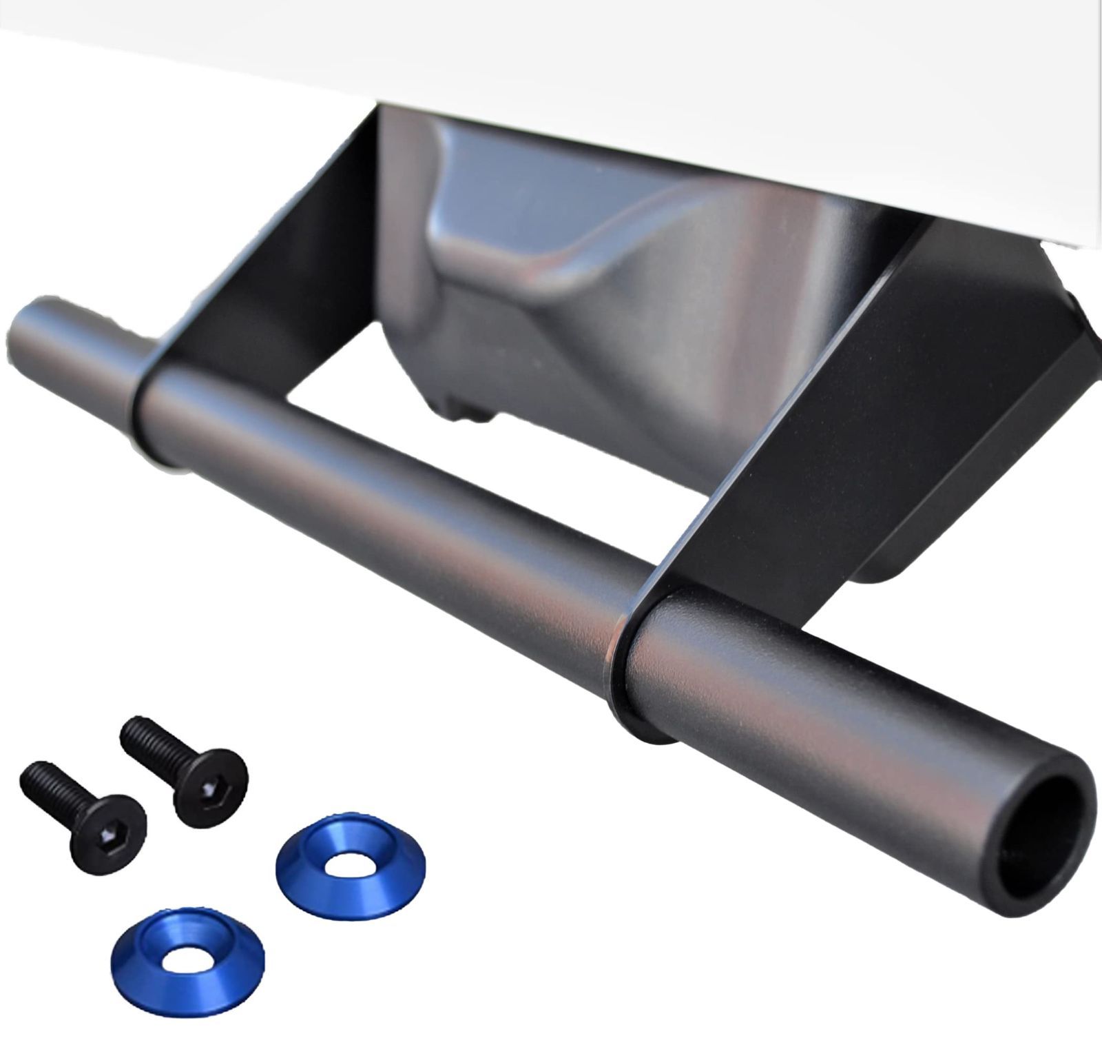 リアゲート開閉アシストグリップ ハイエース200系 4型～8型 ブラック リアゲート開閉アシストグリップ溝付/カチオン黒 トヨタ ハイエース200