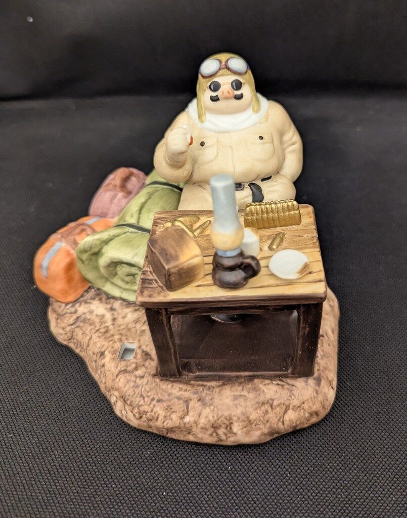 紅の豚【アジト】オルゴール、さくらんぼの実るころ 紅の豚 ポルコロッソ 磁器オルゴール 飛行機服 曲名:さくらんぼの実る