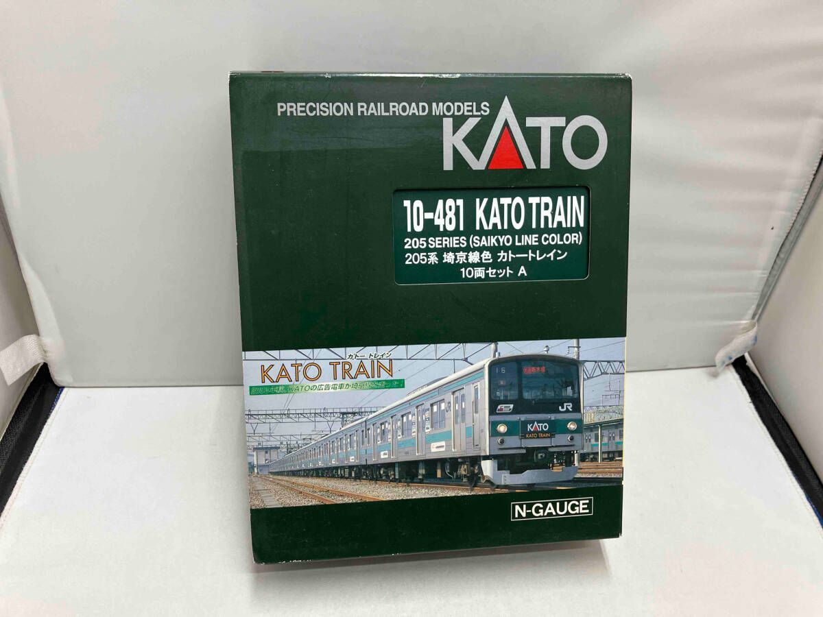 KATO　Nゲージ　埼京線　205系 カトートレイン　10両セット　新品 Nゲージ KATO 10-481 205系電車 埼京線 KATOトレイン 10両