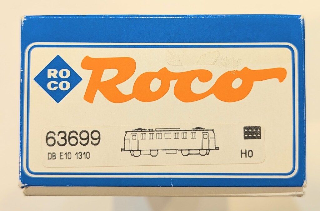 Roco HOゲージ　6車両まとめて ROCO HOゲージ DB E10 1310 (ラインゴルト塗装) 63699 - メルカリ