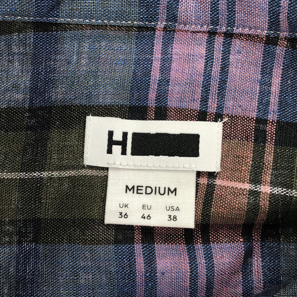 H beauty&youth CHECK BIG SHIRT チェックシャツ 中古・古着通販】H BEAUTY&YOUTH (エイチ ビューティー&ユース