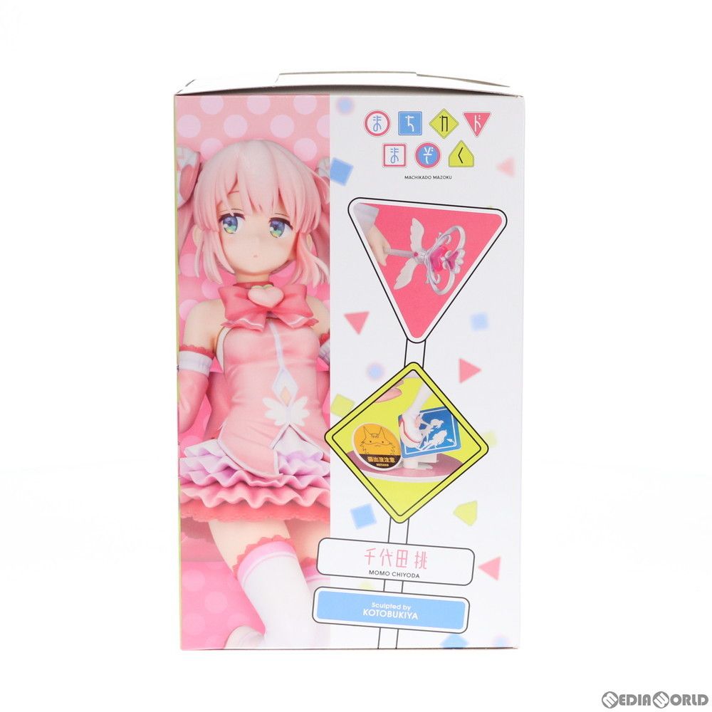 KOTOBUKIYA - 千代田桃(ちよだもも) まちカドまぞく 1/7 完成品 フィギュア(PP799) コトブキヤ 深*見様 未開封 特典付き 千代田桃 まちカドまぞく フィギュア1