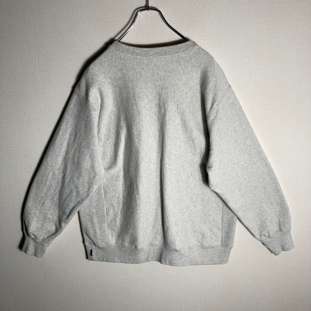 FTC グレー スウェット FTC（エフティーシー）の「SMALL BOX LOGO CREW NECK