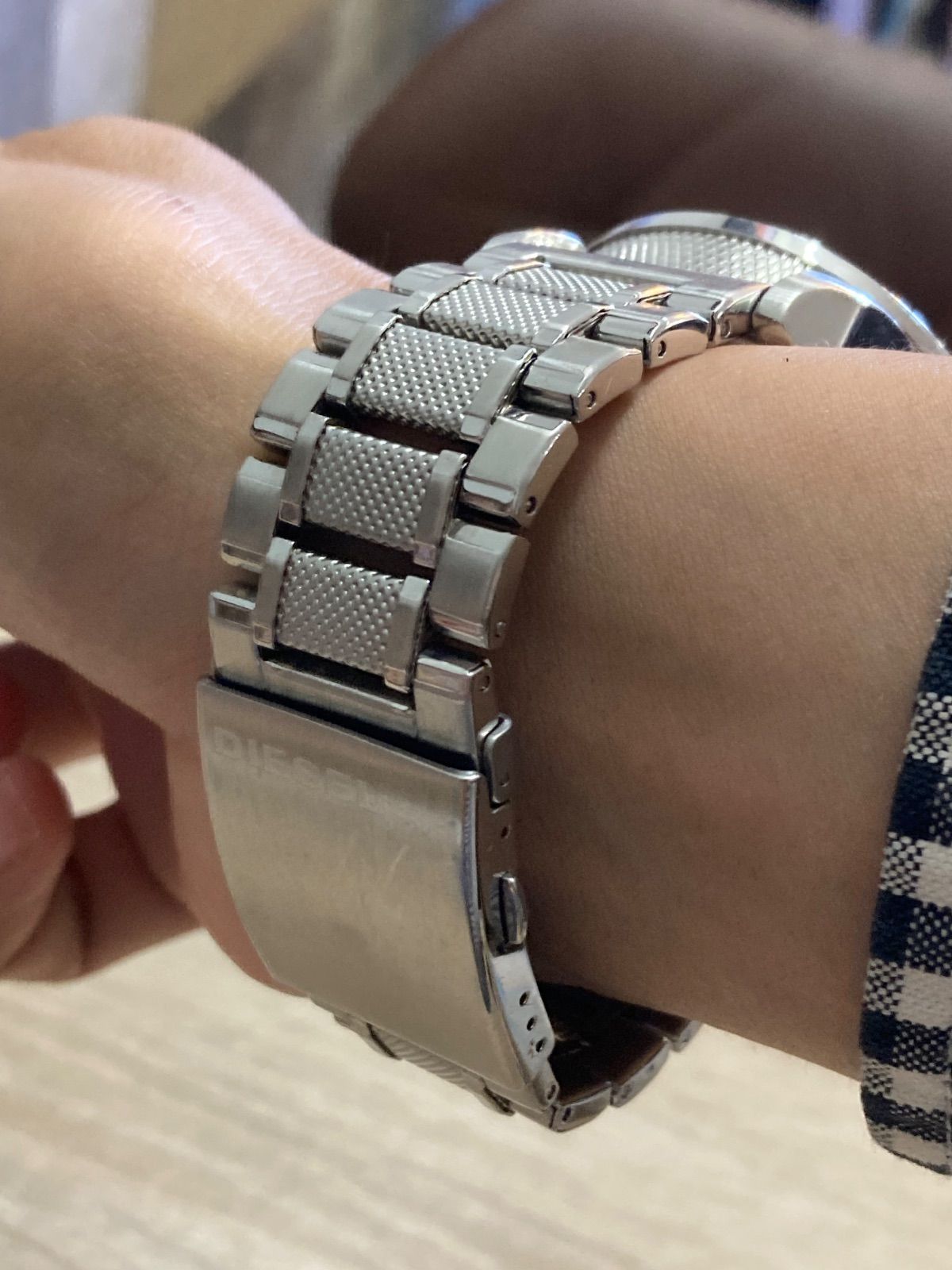 ディーゼル メンズ腕時計 稼働品 電池交換済み - メルカリ