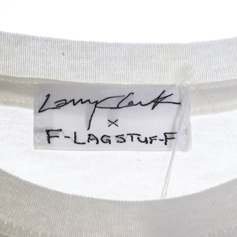 F-LAGSTUF-F (フラグスタフ) ×Larry Clark SS T-SHIRT ラリー