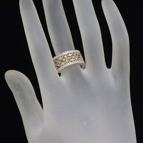 K18PG/Pt950 ダイヤモンド リング 0.50ct - メルカリ 