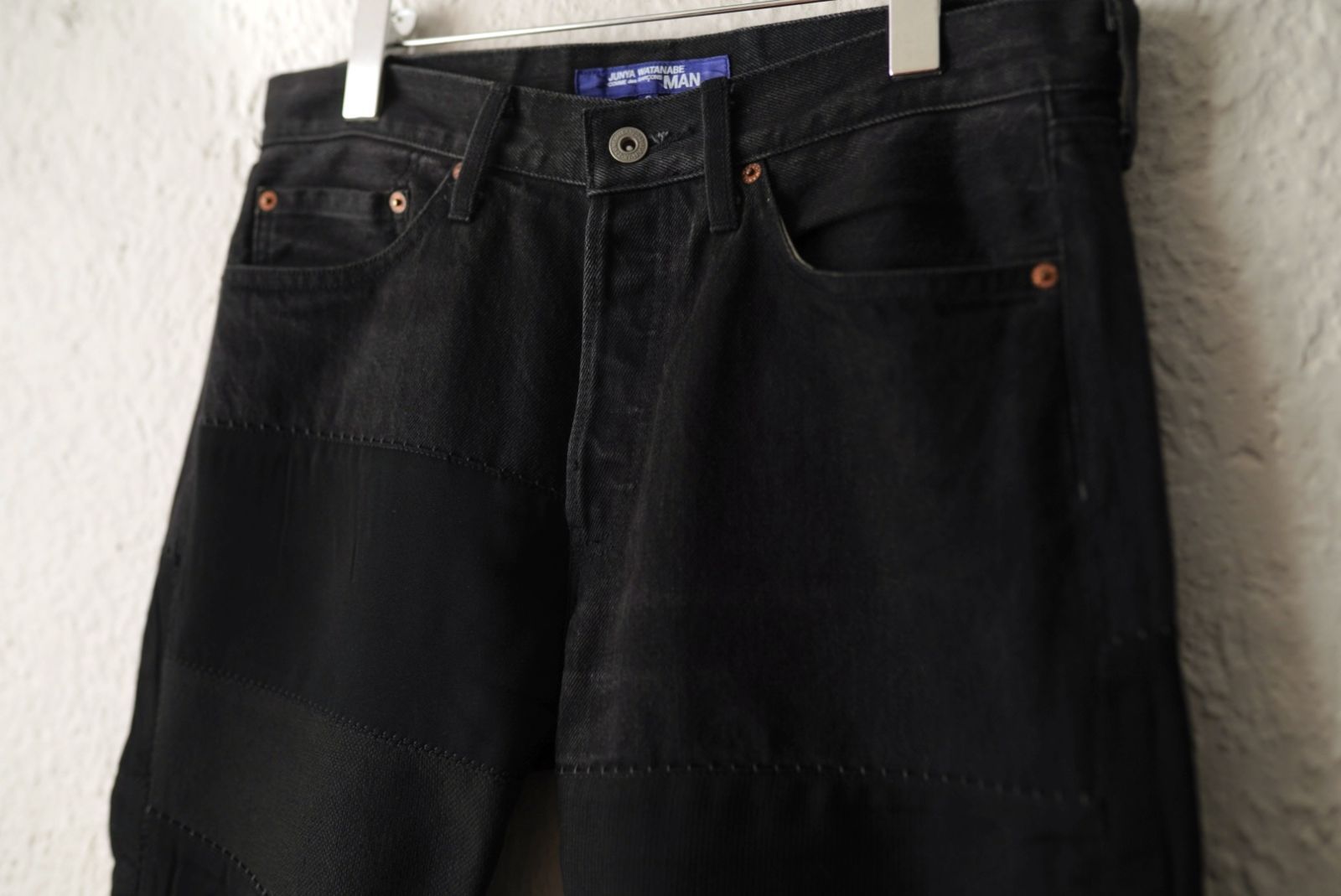 コムデギャルソン ジュンヤワタナベ パッチワークデニムパンツ 15AW