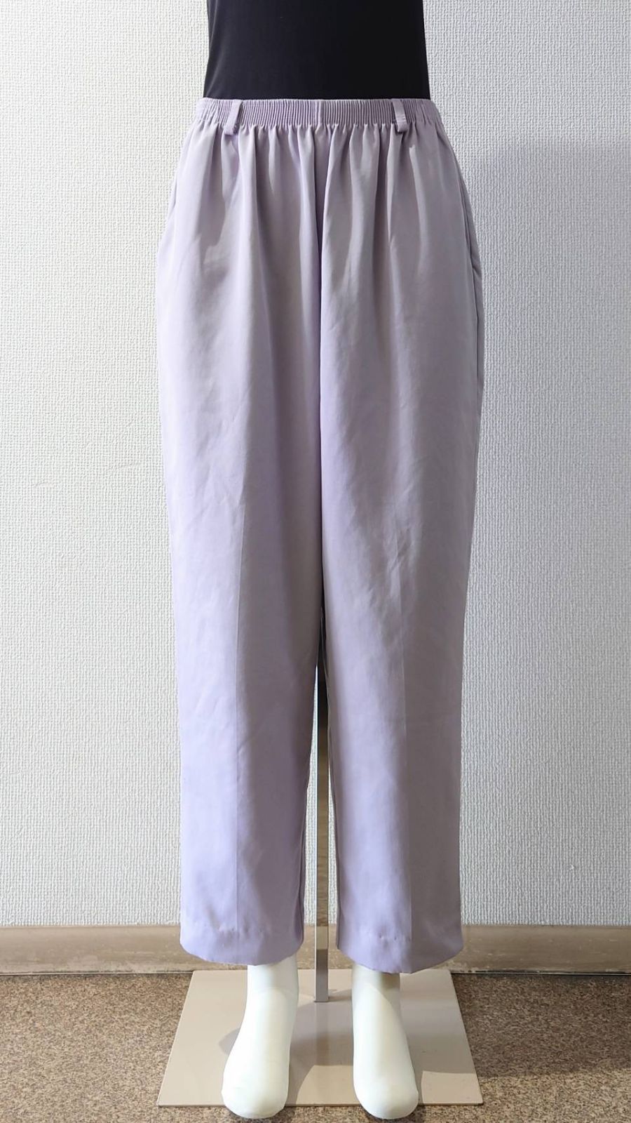 90's ALFRED DUNNER USA製 ストライプ イージーパンツ サイズ14