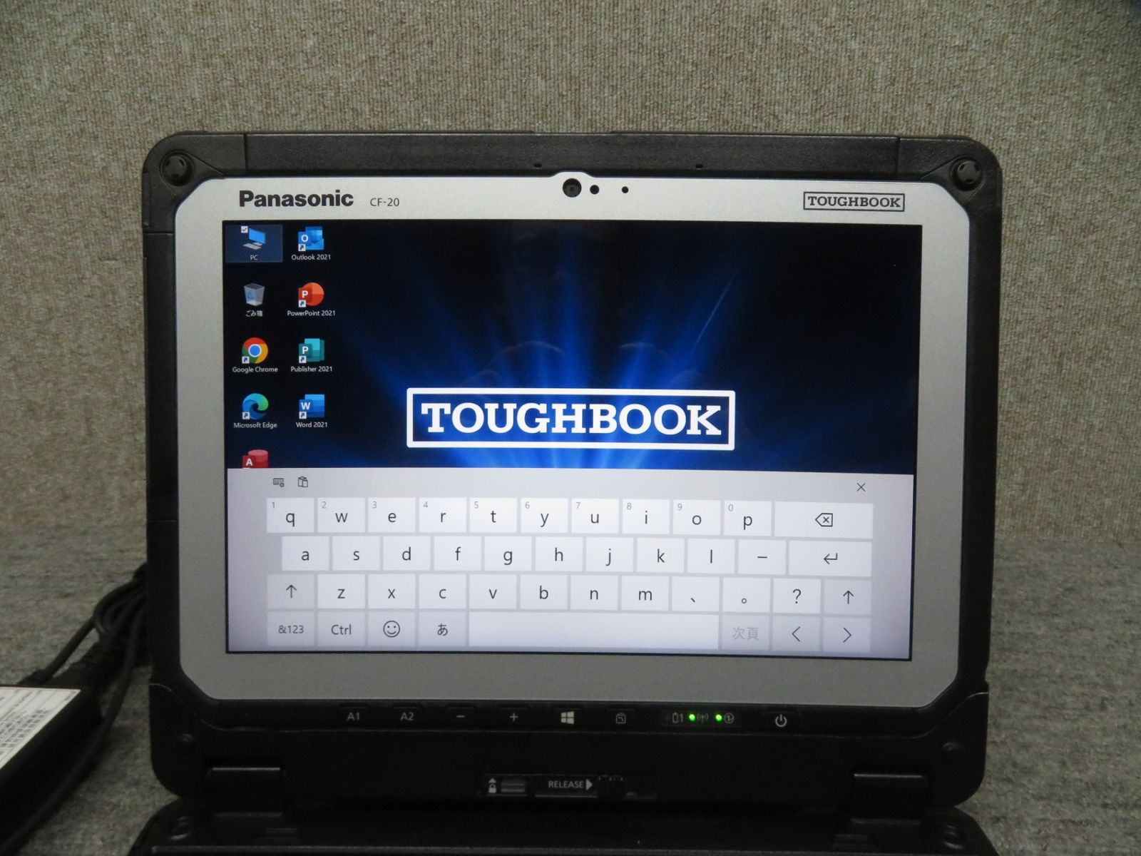 2in1タッチパネル・業務用・sim】◇Panasonic TOUGHBOOK CF-20