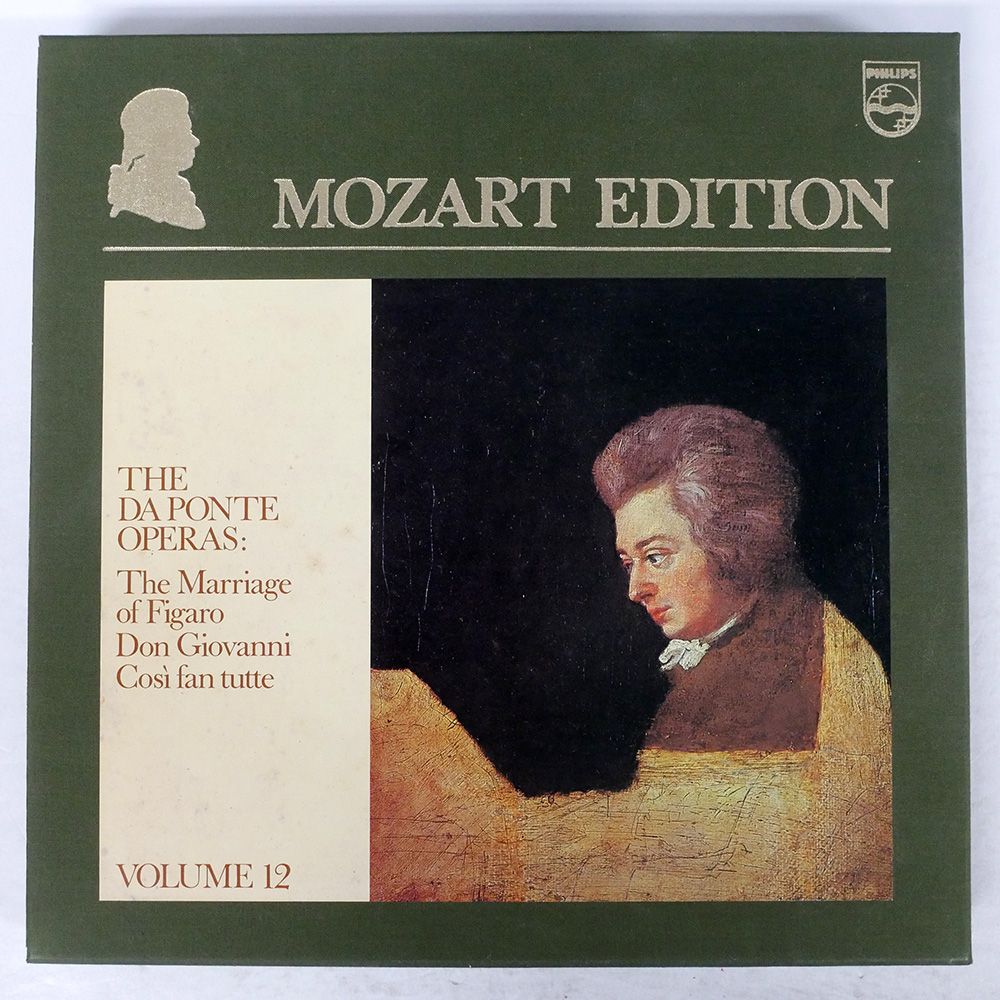 ヨーロッパ盤 モーツァルト/MOZART EDITION 12 THE DA PONTE