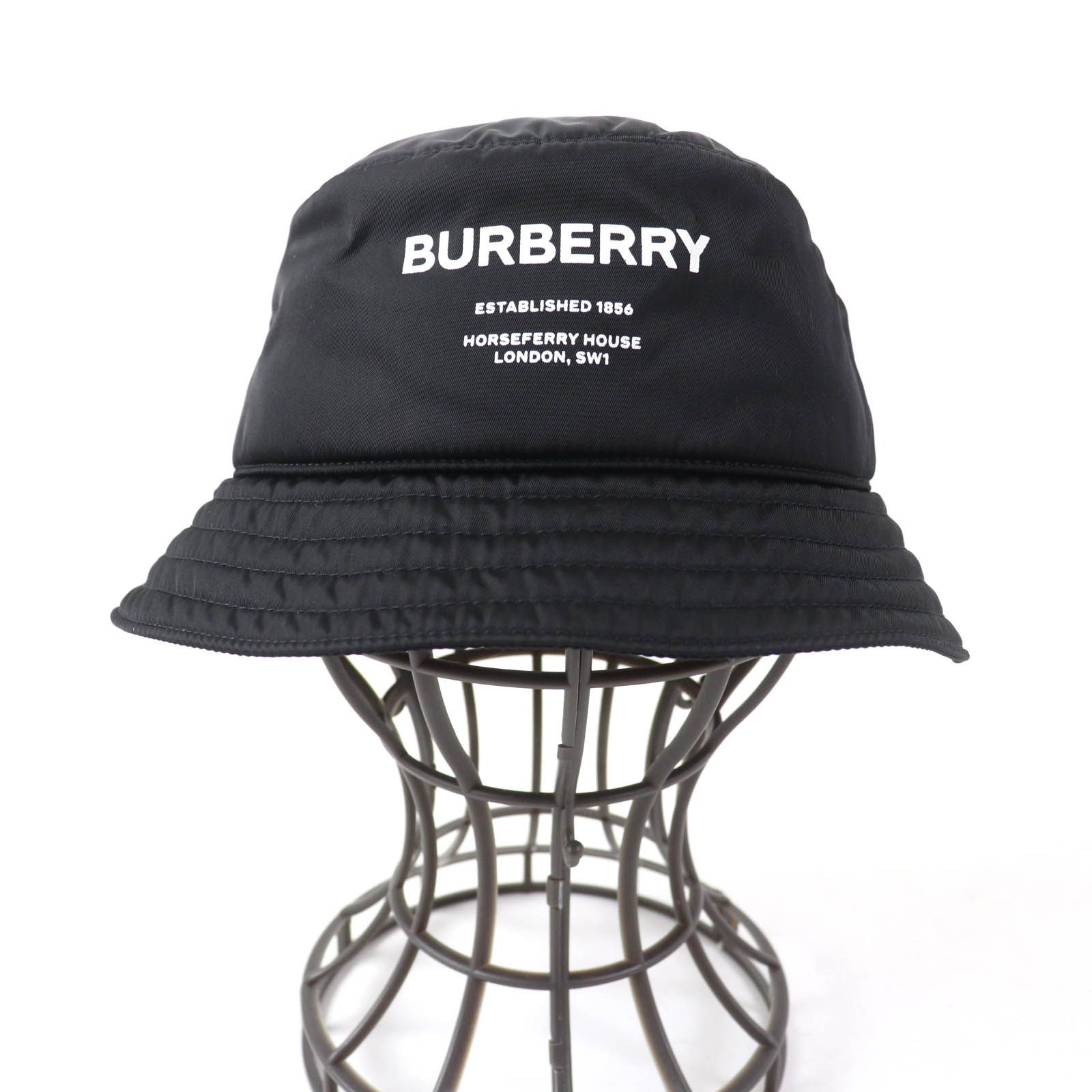 Burberrys バケットハット ブラック 新品同様】サイズL BURBERRY バーバリー バケット ハット