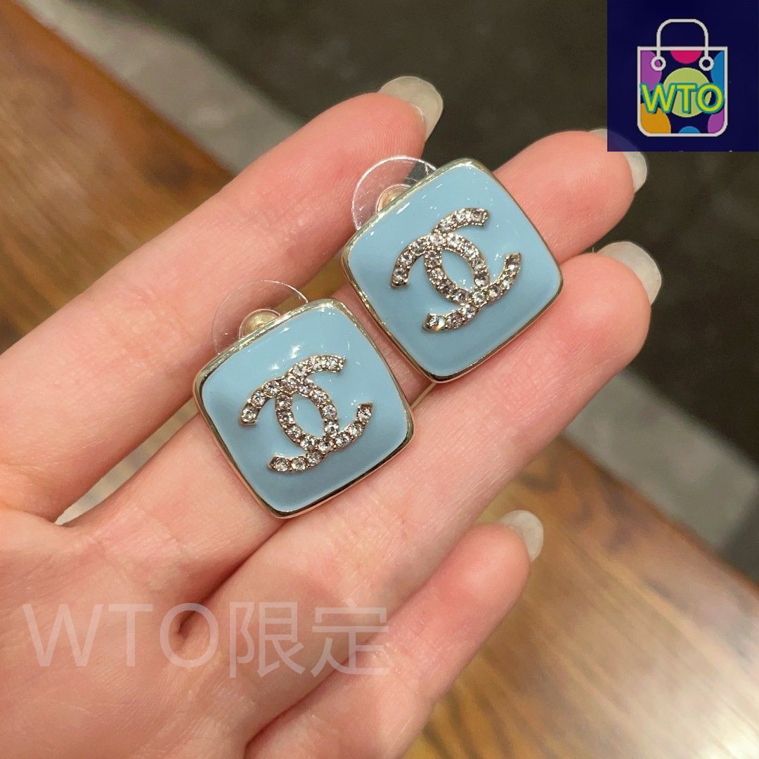 今日WTO】Chanel ヴィンテージ ダブル C ピアス 送料無料！在庫