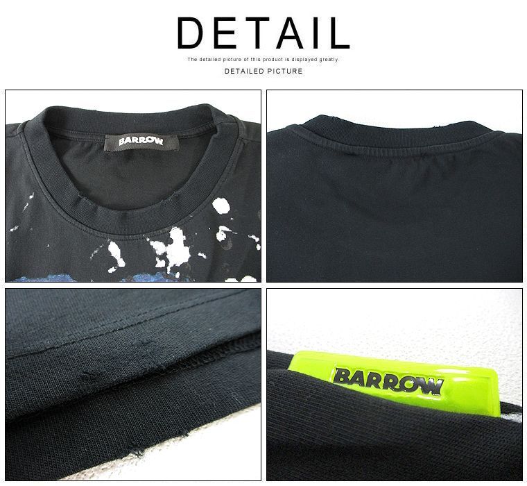 ☆★VIP価格★☆『Barrow』グラフィックプリントTシャツ 希少 BARROW バロウ グラフィックプリント半袖Tシャツ 海外限定