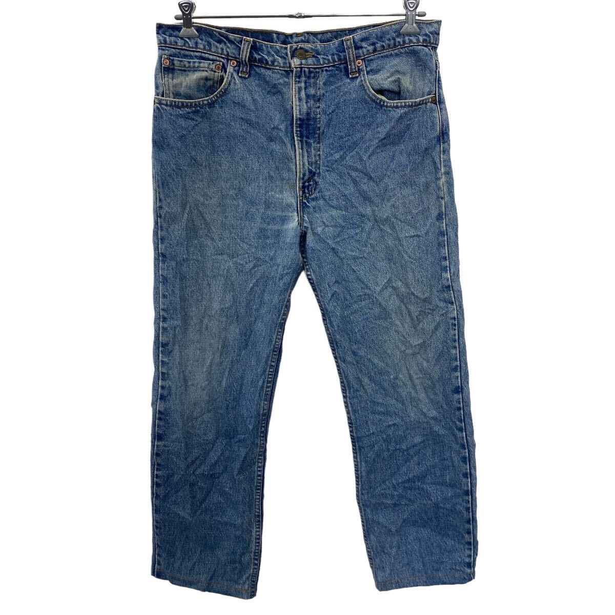 Levi's 505 デニムパンツ W36 リーバイス ビッグサイズ カナダ製 ライトブルー コットン 古着卸 アメリカ仕入 2404-276