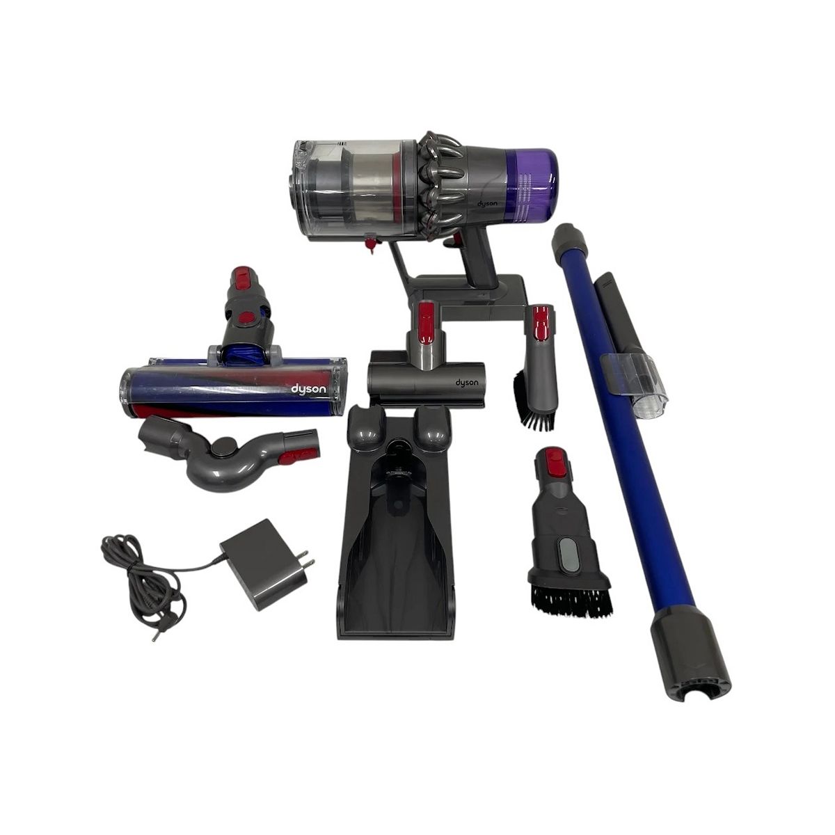 dyson ダイソン V11 fluffy SV14 コードレス クリーナー 土台付 掃除機 サイクロン 家電 ジャンク O10418036