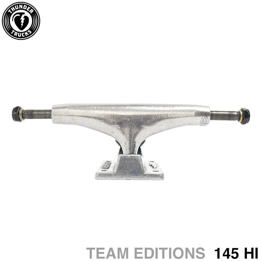 新品未使用THUNDER TRUCK TEAM 145 HI 黒 Amazon | THUNDER TRUCK サンダー トラック TEAM EDITIONS BLACK