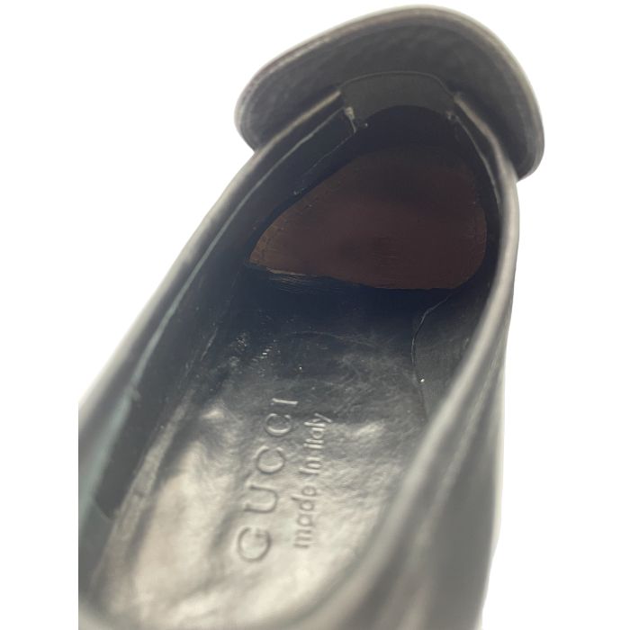 GUCCI グッチ メンズ レザー ローファー 革靴 シューズ 40 (約25.0