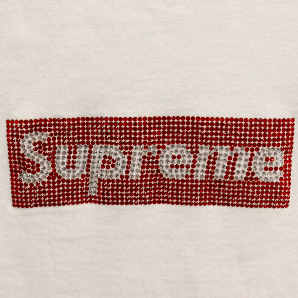 SUPREME (シュプリーム) 19SS×Swarovski Box Logo Tee スワロフスキー