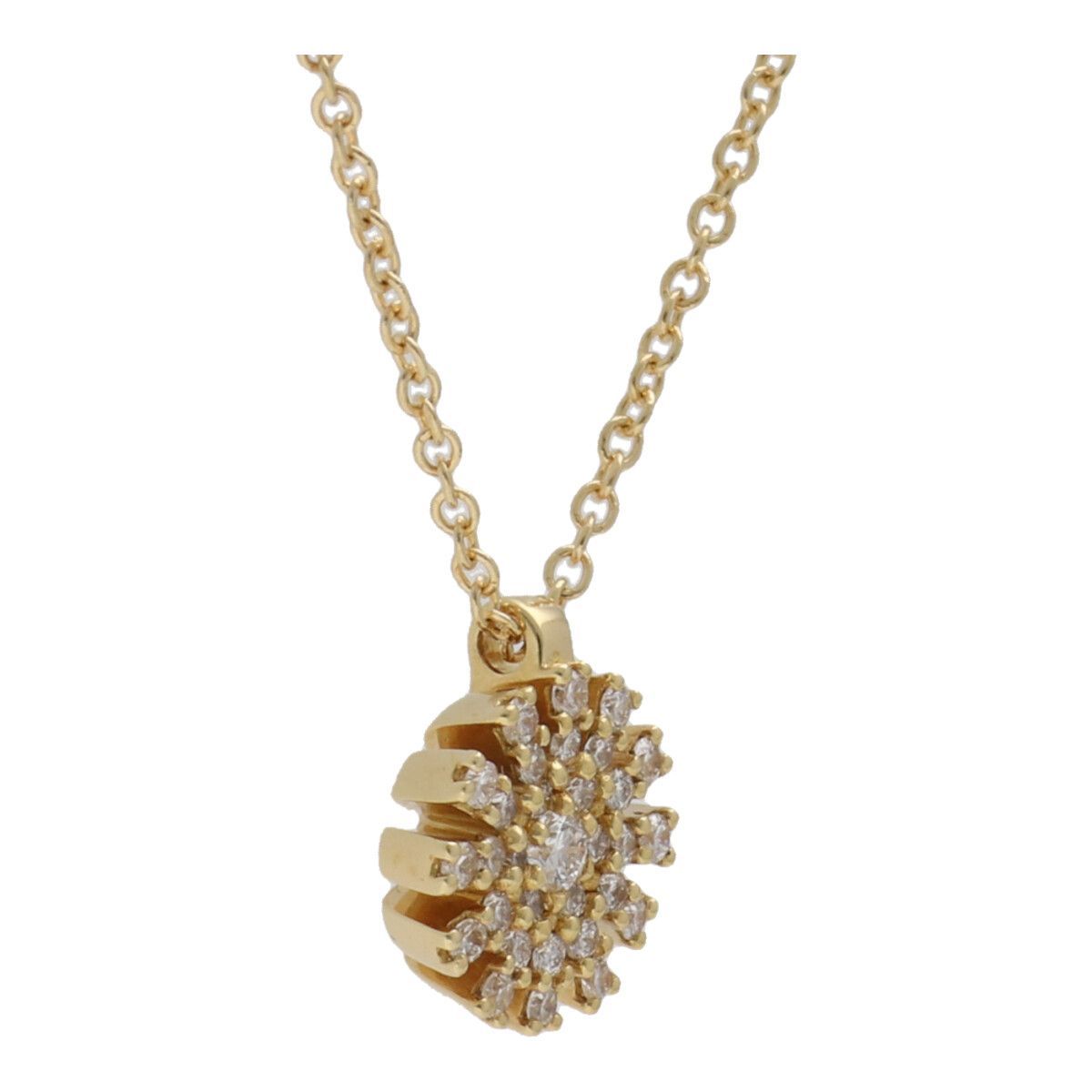 中古 ダミアーニ Damiani 20088230 レディース ネックレス K18イエロー  