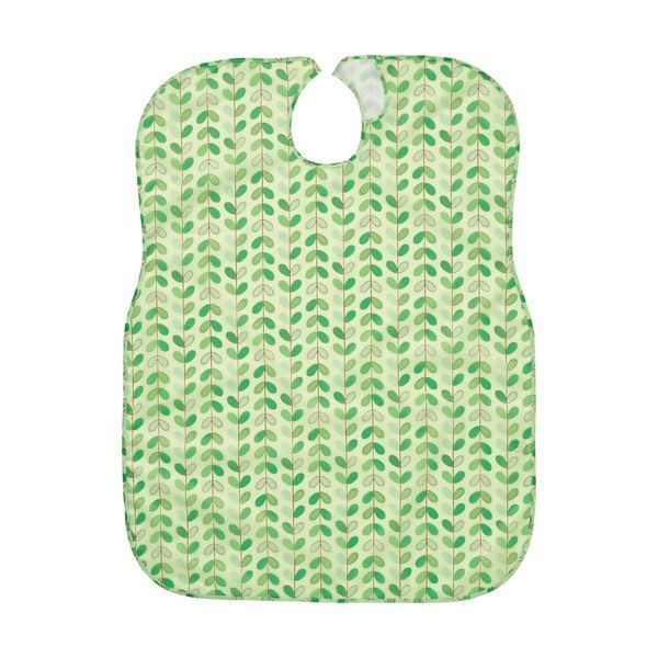 まとめ カワモトウィズエール 食事用エプロン レギュラータイプ リーフグリーン 1枚 ×5セット