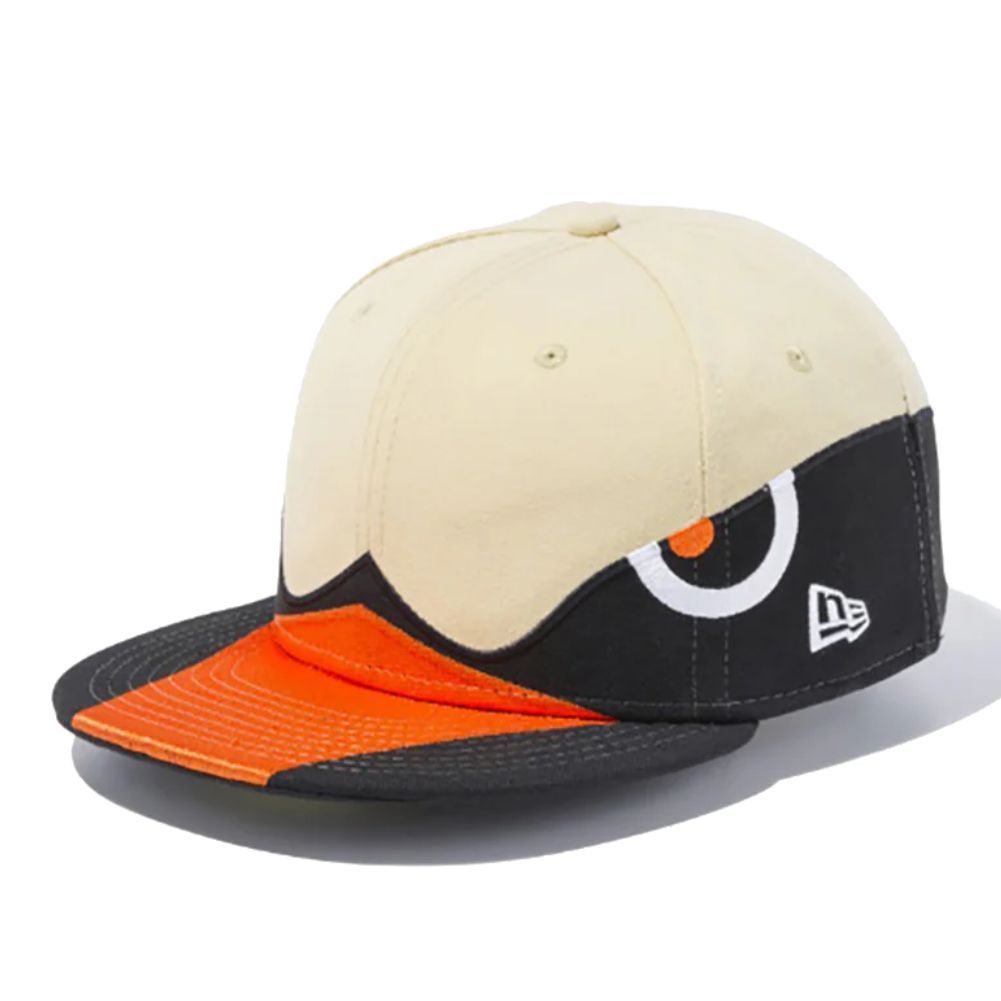 ニューエラ 59FIFTY NPBクラシックカスタム 福岡ダイエーホークス ヘルメット ベージュ1個 New Era 5950 NPB FUDHAWCL OLD HELMET 25J 1pc