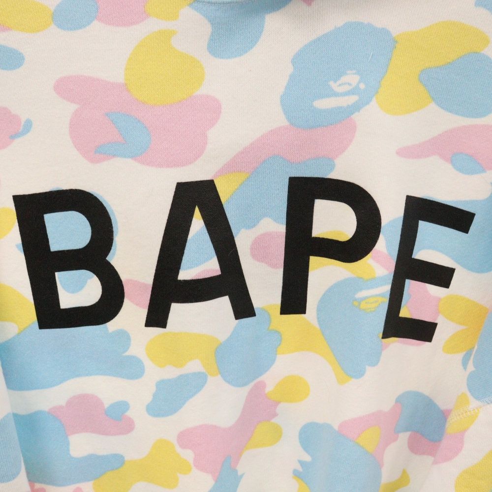 A BATHING APE (アベイシングエイプ) Multi Camo Cotton Pullover