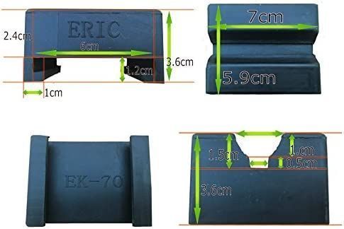ERIC EK-70 ジャッキスタンド用 ラバークッション 耐久性向上 リジット ジャッキスタンド用 ラバークッション EK-70 - メルカリ EK-80