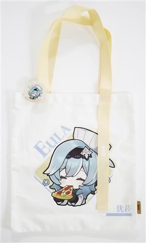 原神 ピザハット 中国限定 コラボ トートバッグ 缶バッジ アンバーエウルア 原神×ピザハット トートバッグ エウルア&アンバー Genshin