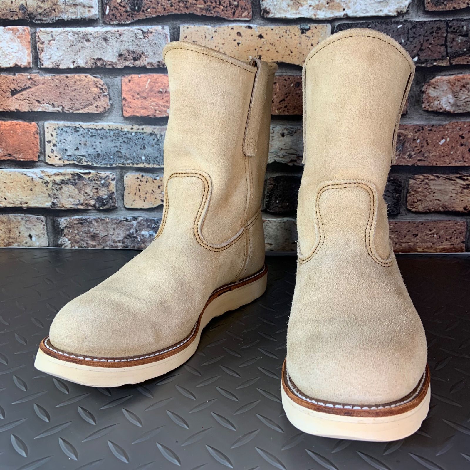 REDWING　 8168　 ペコスブーツ　2004年製　US8E 　(25B1-8168)　レッドウイング　廃盤品　アメリカ製