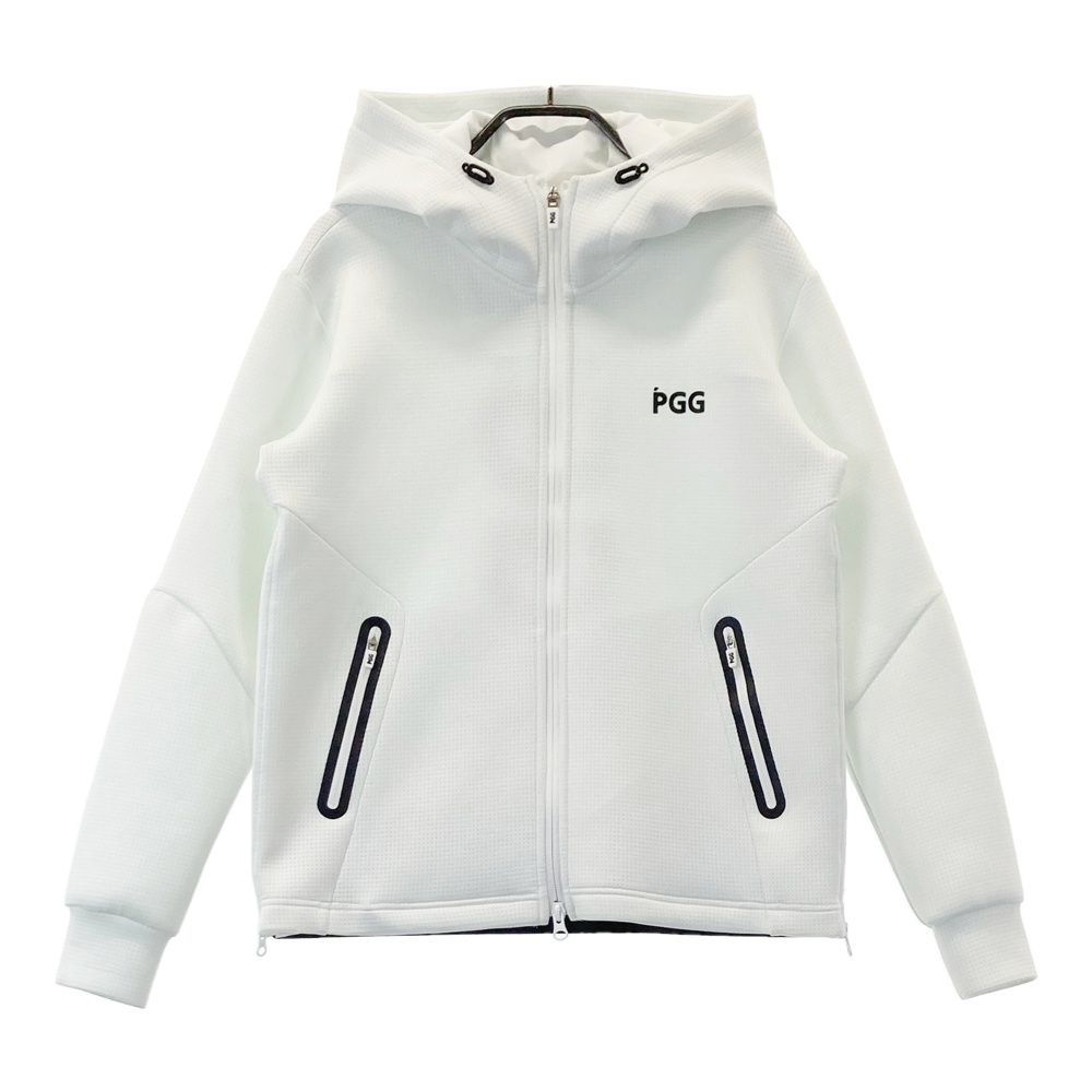 サイズ 0 PGG PEARLY GATES パーリーゲイツ ジップパーカー ホワイト系 240101538477 ゴルフウェア レディース ストスト