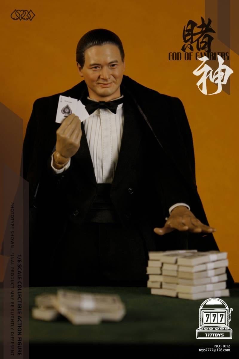 777TOYS 1/6 ゴッド ギャンブラー 未開封新品 FT012 周潤發 777TOYS 1/6 ゴッド ギャンブラー 未開封新品 FT012 チョウ・ユンファ