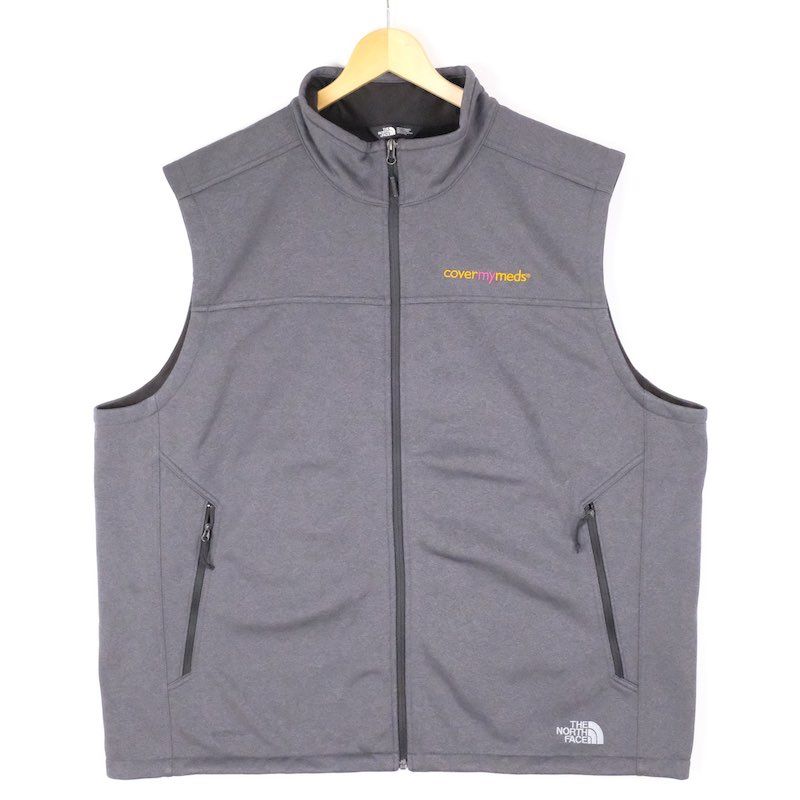 古着 大きいサイズ ザ ノース フェイス フルジップ フリースジャケット メンズUS-2XLサイズ tn-2053