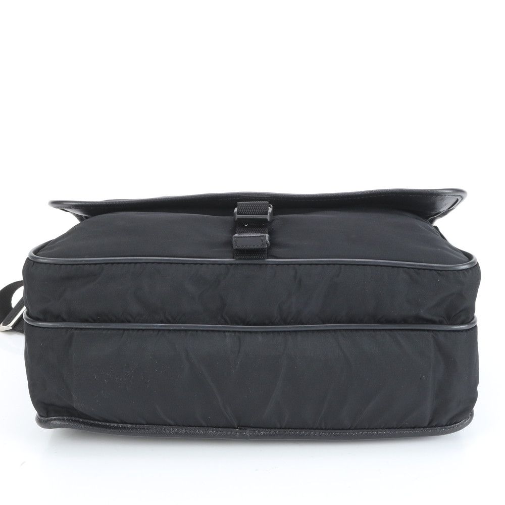 極美品 プラダ テスート ナイロン 三角ロゴ レザー 2WAY