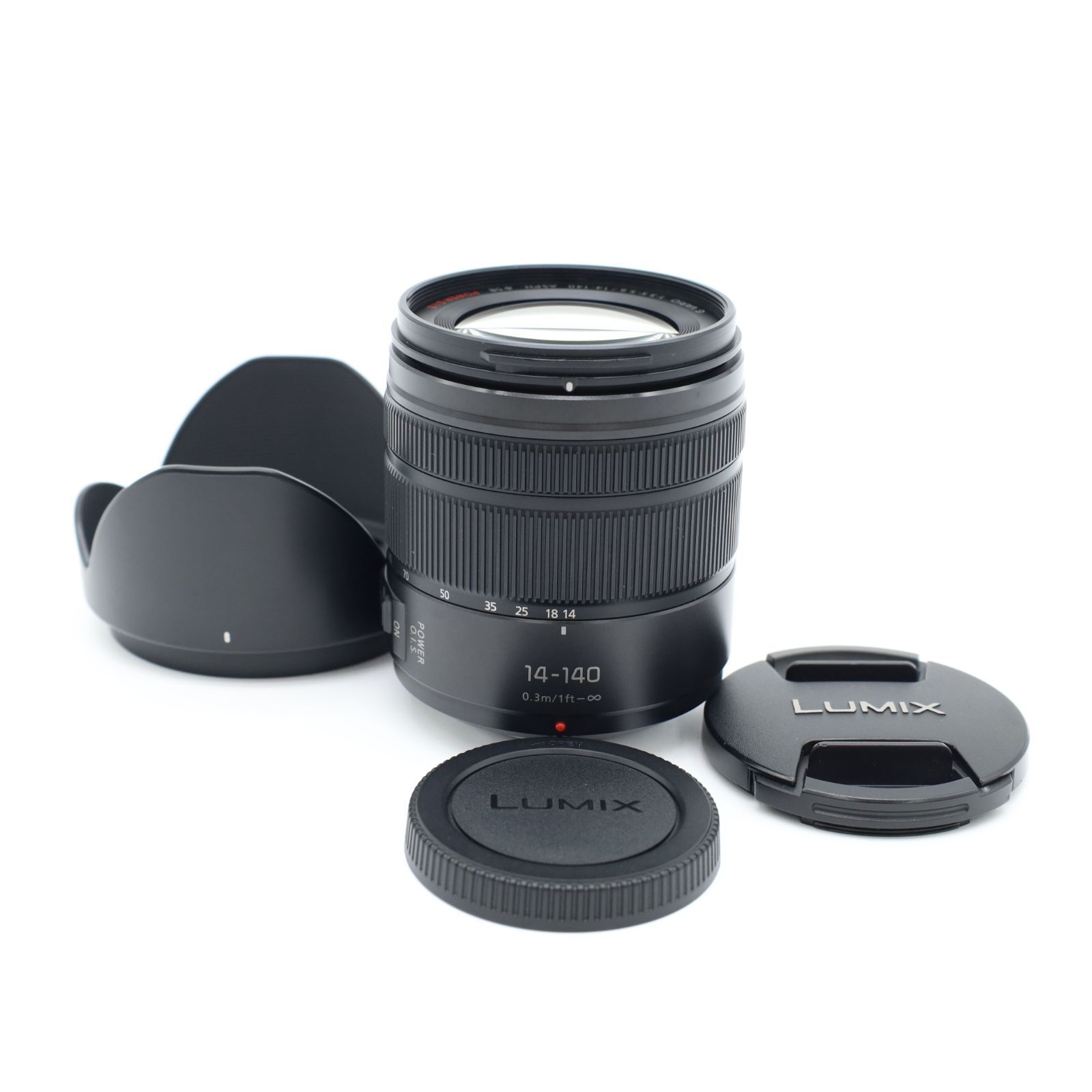 PANASONIC パナソニック LUMIX G VARIO 14-140mm F3.5-5.6 ASPH. POWER O.I.S. ブラック