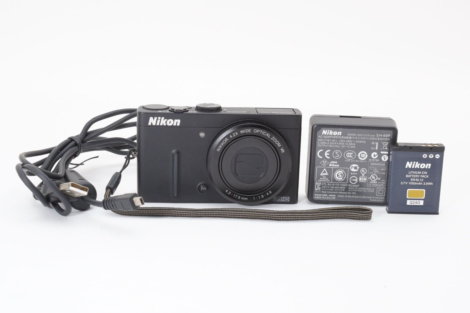 Nikon デジタルカメラ COOLPIX クールピクス P310 ブラック P310BK