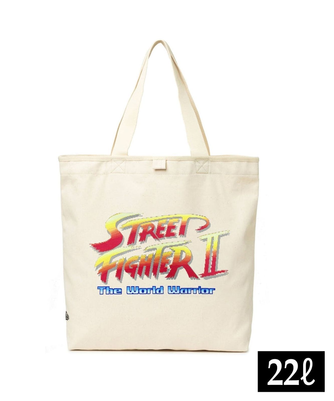 【ムラスポ公式】NEW ERA ニューエラ "STREET FIGHTER II ストリートファイターII" Originators of the True Fitted トートバッグ 22L 14122149