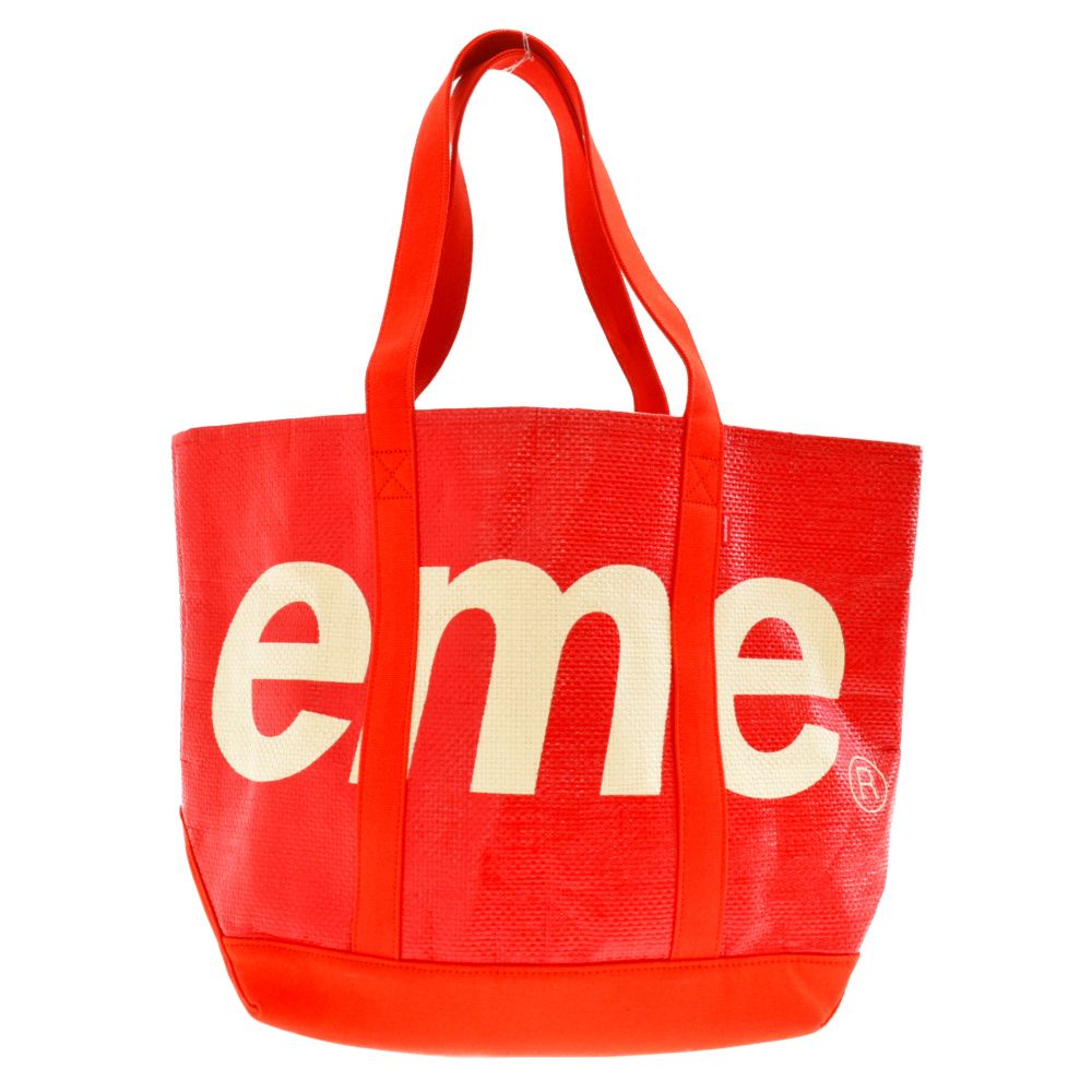 SUPREME (シュプリーム) 20SS Raffia Tote BAG ラフィア トート バッグ