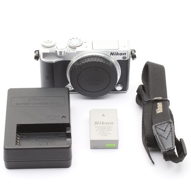 Nikon ミラーレス一眼 Nikon1 J5 ボディ シルバー J5SL
